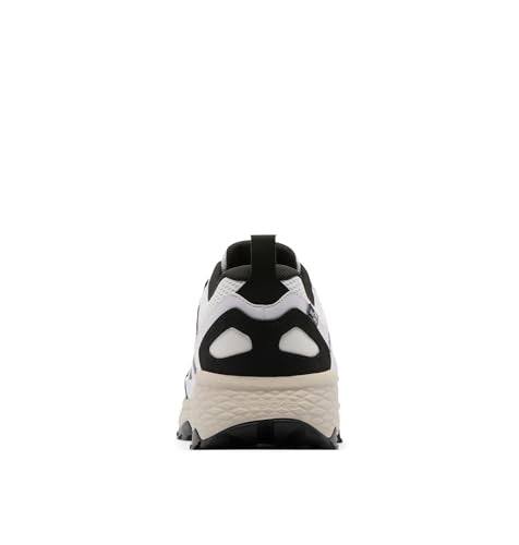 Men's Waterproof Hiking Shoes - Columbia Peakfreak Rush Outdry White Black 8