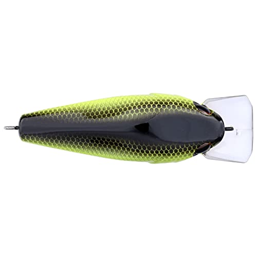 Berkley Square Bull Fishing Hard Bait - Black Chartreuse, 2 3/8in, 3/8oz