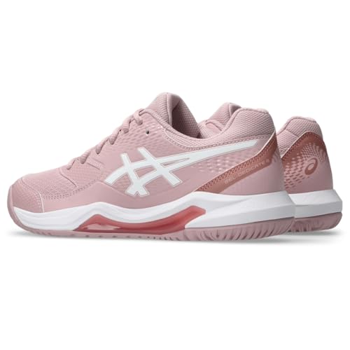 ASICS Women's Gel-Dedicate 8 Tennis Shoes 9 Wide Morganite/White