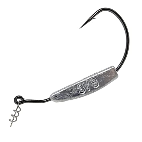 Reaction Tackle 3/8oz 7/0 Weighted Swimbait Hook with Twist Lock - 10 Pack