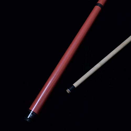 Heavy Hitter Jump Break Pool Cue 3-Pieces 14mm Phenolic Tip - Red 21oz
