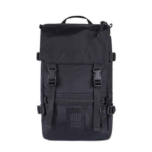 Mini Rover Pack Bag - Black/Black, 10L, Recycled Nylon, Unisex