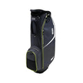 Izzo Ultra Lite Golf Cart Bag Gray/Lime - Lightweight, 14-Way Dividers, Waterproof Pockets
