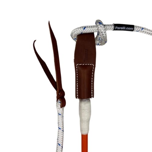 Equestrian Carrot Stick & 6-Foot Savvy String Training Set for Horse Handling
