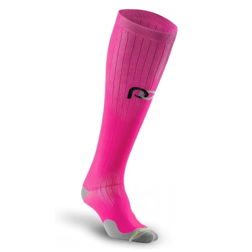 PRO Compression Marathon Socks Small-Medium Pink - Graduated Compression Running Socks