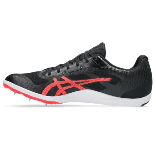 ASICS Unisex Resurgence XC Track & Field Shoes 7.5 Women / 6 Men Black Red