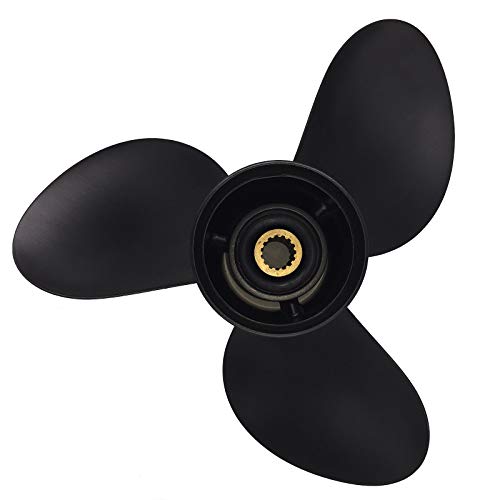 ARKDOZA 14x19 Aluminum Outboard Propeller for Suzuki DF90/100/115/140HP Engines