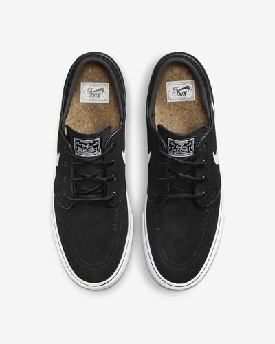 Nike Men's SB Zoom Janoski OG+ Skate Shoes - Black/White 13