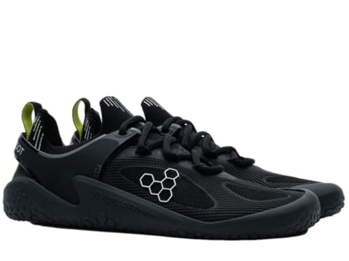 Vivobarefoot Men's Motus Strength Zero-Drop Training Shoes - Obsidian/Grey, Size 11