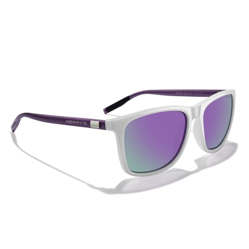 MERRY'S Unisex Polarized Aluminum Sunglasses Vintage Sun Glasses For Men/Women S8286