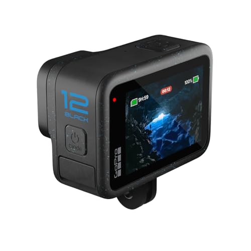 GoPro HERO12 Black Waterproof Action Camera 5.3K60 Ultra HD, 27MP Photos Bundle
