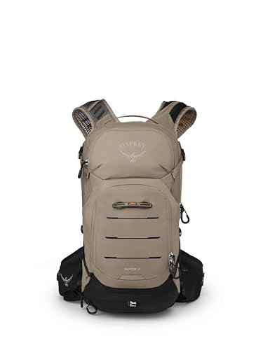 Osprey Raptor 14L Men's Mountain Biking Backpack with Hydraulics Reservoir - Pediment Grey