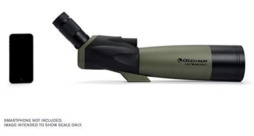 Celestron Ultima 80 45° Spotting Scope - 20-60x80 Angled Wildlife Observation
