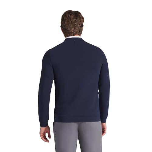 Men's Cloudspun Fleece Golf Crewneck - XX-Large Deep Navy