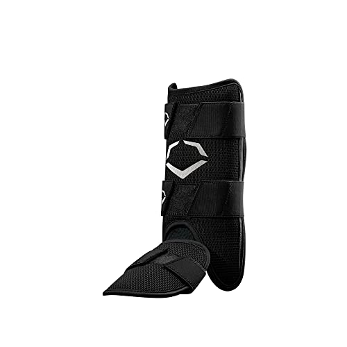 Youth Baseball Leg Guard - Black Protective Batters Leg Guard Series