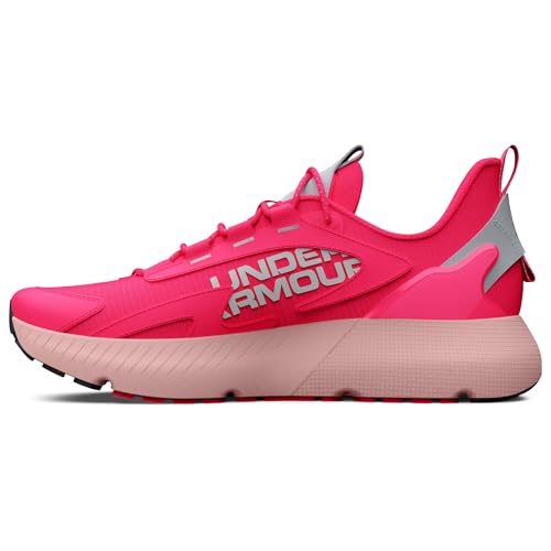 Under Armour Men's HOVR Mega 2 Mvmnt Athletic Shoes - Reflective Pink Shock, Size 11