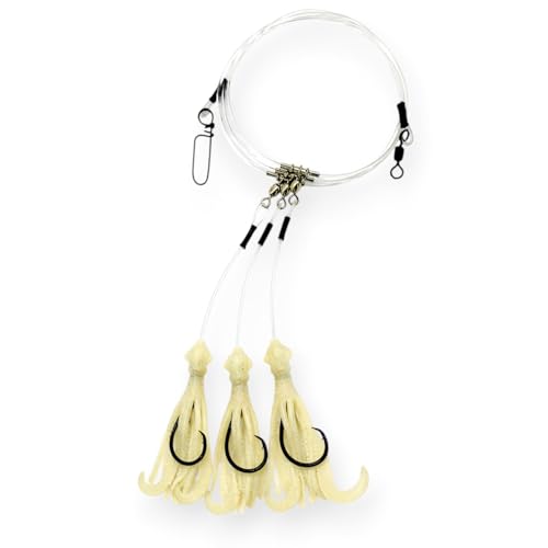 Deep Drop Tilefish Rig Bundle with Lights and Weights for Saltwater Fishing