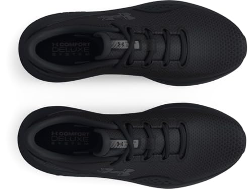 Under Armour Men's Charged Surge 4 Sneakers - 12 X-Wide Black/Black/Black