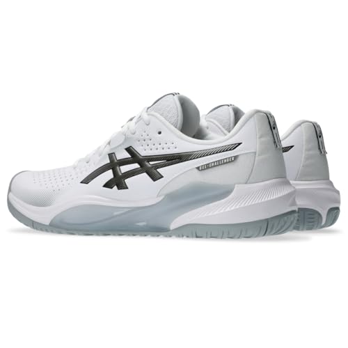 ASICS Men's Gel-Challenger 15 Tennis Shoes - White/Gunmetal 9.5