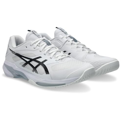 ASICS Men's Solution Speed FF 4 Tennis Shoes 10.5 White Black