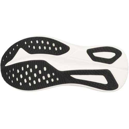 Hoka Women's Mach 7 Running Shoes - Black & White 8