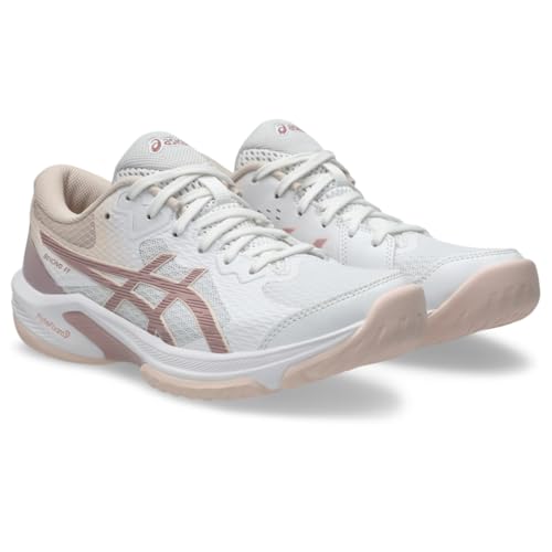 ASICS Women's Beyond FlyteFoam Volleyball Shoes 8.5 White Morganite