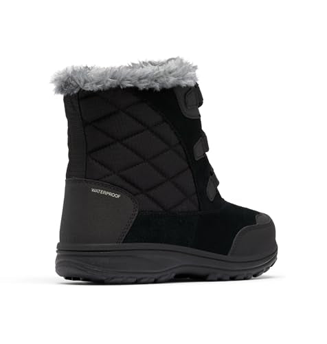 Columbia Women's Ice Maiden Shorty Snow Boots - Black/Columbia Grey, Size 7.5
