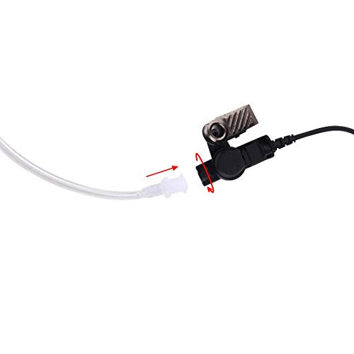 K-Storm 10-Pack Radio Acoustic Tube Earpiece for Kenwood Walkie Talkies