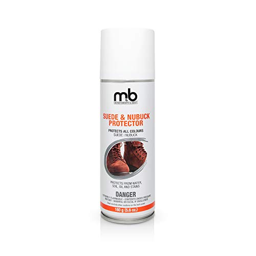 Suede & Nubuck Protector Spray - Water, Oil & Stain Repellent, 5.6 oz - Protector
