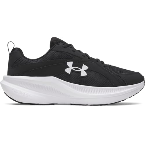 Under Armour Men's Charged Assert 11 Running Shoes Black/White Size 10.2oz