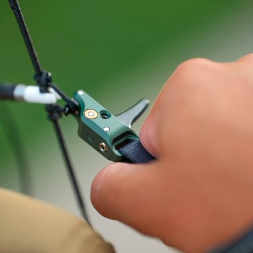 Stan SoleX Clicker WebConnect Archery Release - Open Hook Trigger, Adjustable Tension & Length