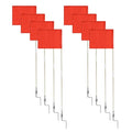 Soccer Corner Flags Set of 8 - 67-Inch Portable Field Markers for Football & Rugby