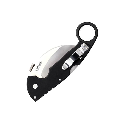Serrated Cold Steel Tiger Claw Folding Knife 3-Inch S35VN Blade Tactical Lock