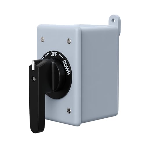 Maintained Boat Lift Switch - 3-Position Marine Control for Up to 2-HP Motors