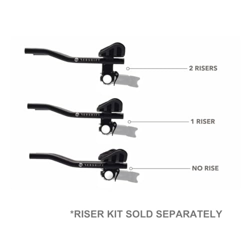 Redshift Aluminum Quick-Release Bike Aero Bars - L-Bend Variation