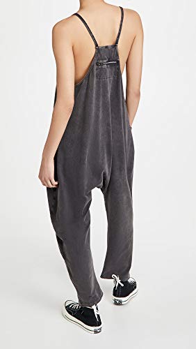 Free People Women's Hot Shot Onesie Small Black - Cozy Lounge Romper