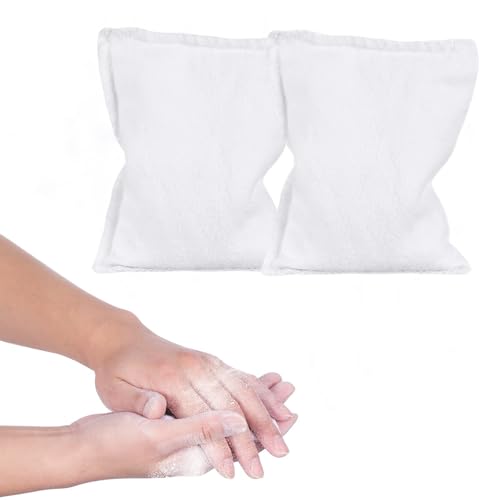 2pcs Billiard Talc Powder Bag for Dry Hands & Cue Control - Mess-Free