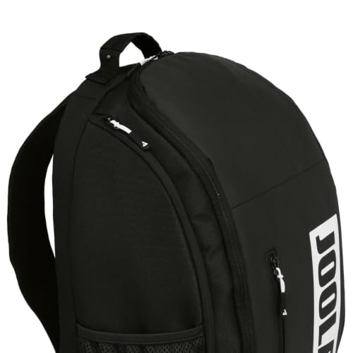 Pickleball Backpack with Laptop Sleeve & Ventilated Shoe Compartment - Black
