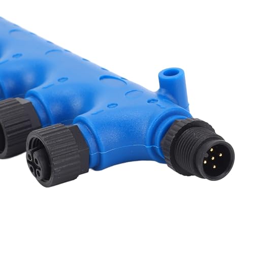 Marine Network T Connector 6 Port 5 Pin for NMEA2000 Marine Systems