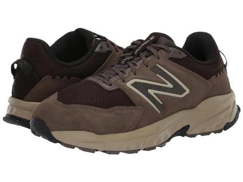 New Balance Womens Fresh Foam 510 V6 H2O-Resistant Running Shoes, 9 Wide, Dark Mushroom/Black Coffee