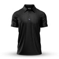 Bogey Bros Golf Polo Shirt for Men - Birdie Finger Raven X-Large, 4-Way Stretch, UPF 50, Moisture Wicking Athletic Fit