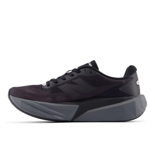 New Balance Women's FuelCell Rebel V5 Running Shoes - Black/Castlerock/Black Cement, Size 11
