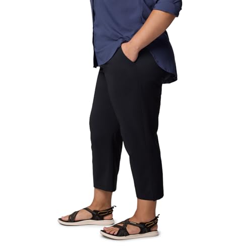 Columbia Women's All Seasons Capri Pants - Medium Black, 23" Inseam, Active Fit