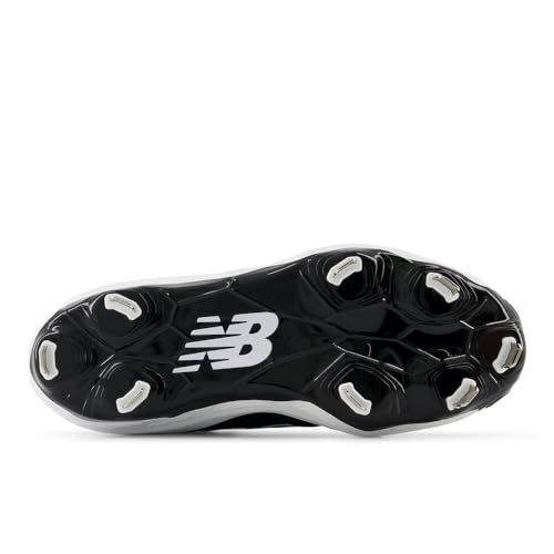 New Balance Women's Fresh Foam Velo V4 Softball Cleats - Black/White 8