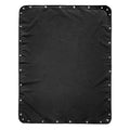 TeBaisea 82" x 58" Waterproof Canvas Boat Shade Cover - Black T-Top Replacement