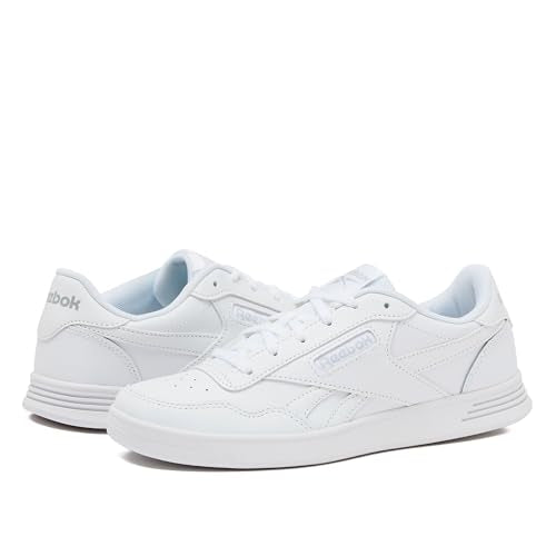 White Women's Casual Sneakers - Reebok Court Advance 8 / Footwear White/Cold Grey 2