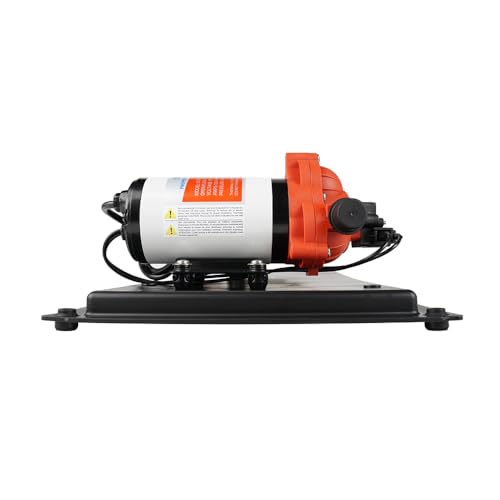 SEAFLO 33 Series Water Pump with Accumulator Tank - 115V, 3.3 GPM, 45 PSI, 0.2-Gallon for Marine RV Off-Grid Home