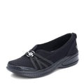 Women's Slip-On Shoes with Mesh Upper - Black 8.5 Bzees LifeStride Variation
