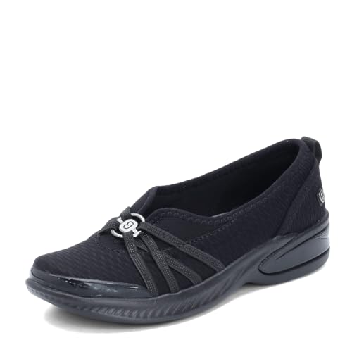 Women's Slip-On Shoes with Mesh Upper - Black 8.5 Bzees LifeStride Variation