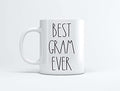 Best Gram Ever Coffee Mug 11oz - Gifts for Christmas & Birthday Family Mug
